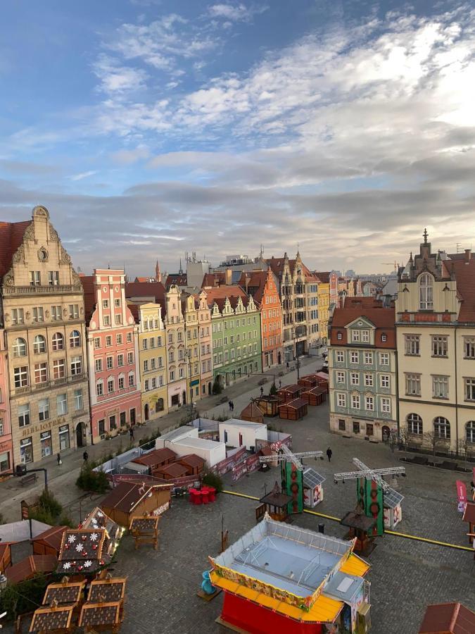 Apartamento Magiczne Gniazdko Na Samym Rynku Breslavia Exterior foto
